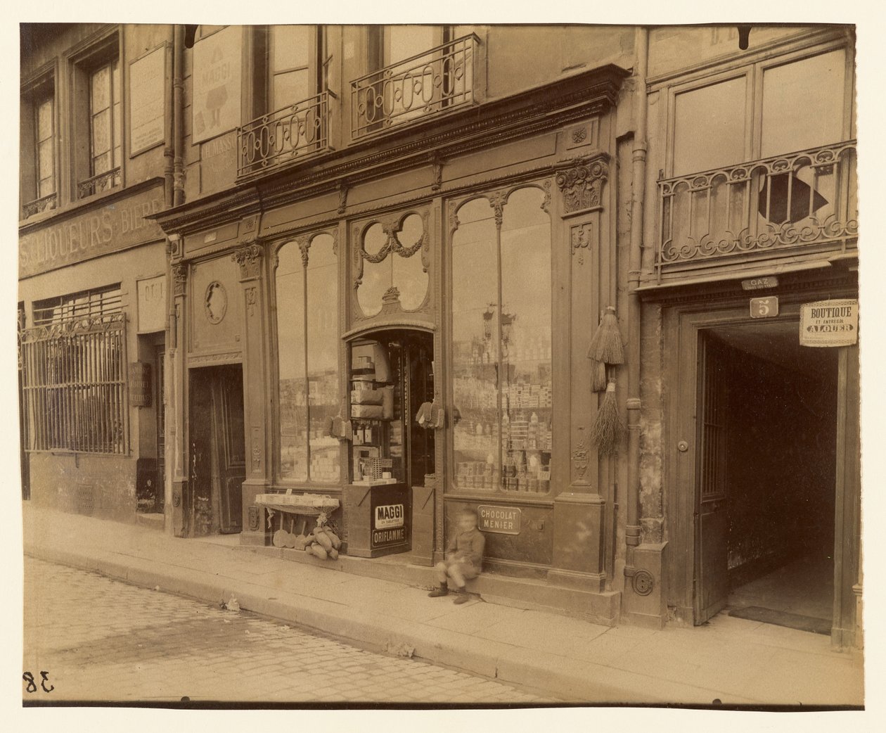 XVI. Lajos boltja, 3 quai Bourbon alkotó: Eugène Atget