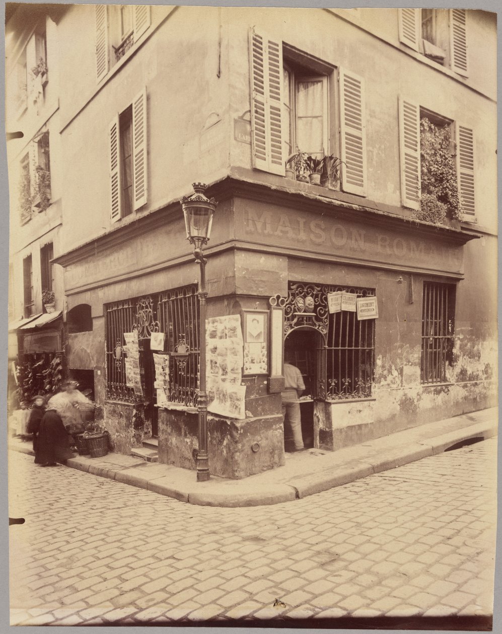 Kabaré, rue Mouffetard alkotó: Eugène Atget