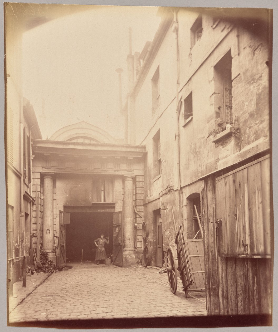 Kápolna, rue Saint-Jacques alkotó: Eugène Atget
