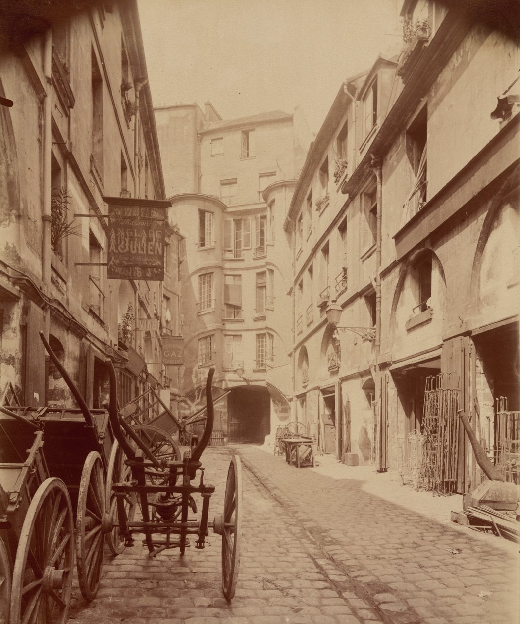 Cour du Dragon alkotó: Eugène Atget