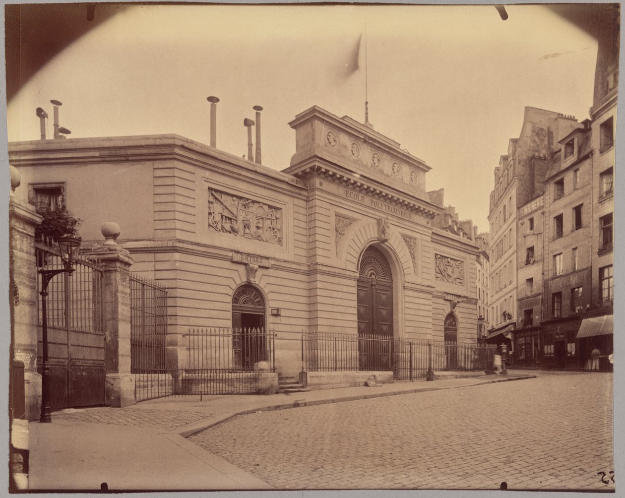 École polytechnique, Rue Descartes alkotó: Eugène Atget