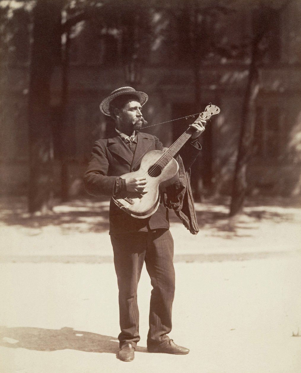 Gitáros, Paris alkotó: Eugène Atget