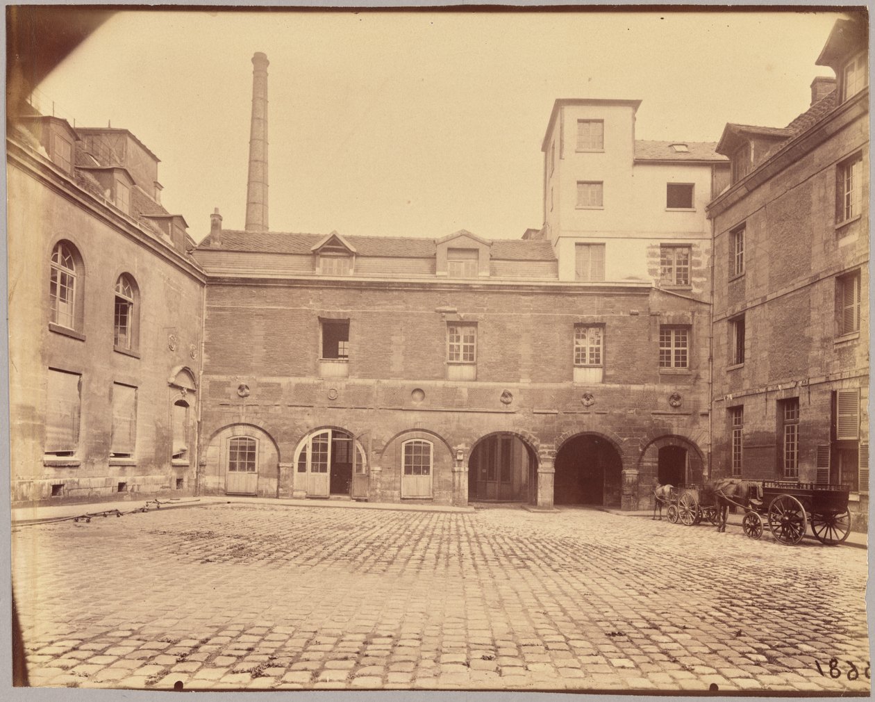 Hôtel Scipion Sardini alkotó: Eugène Atget