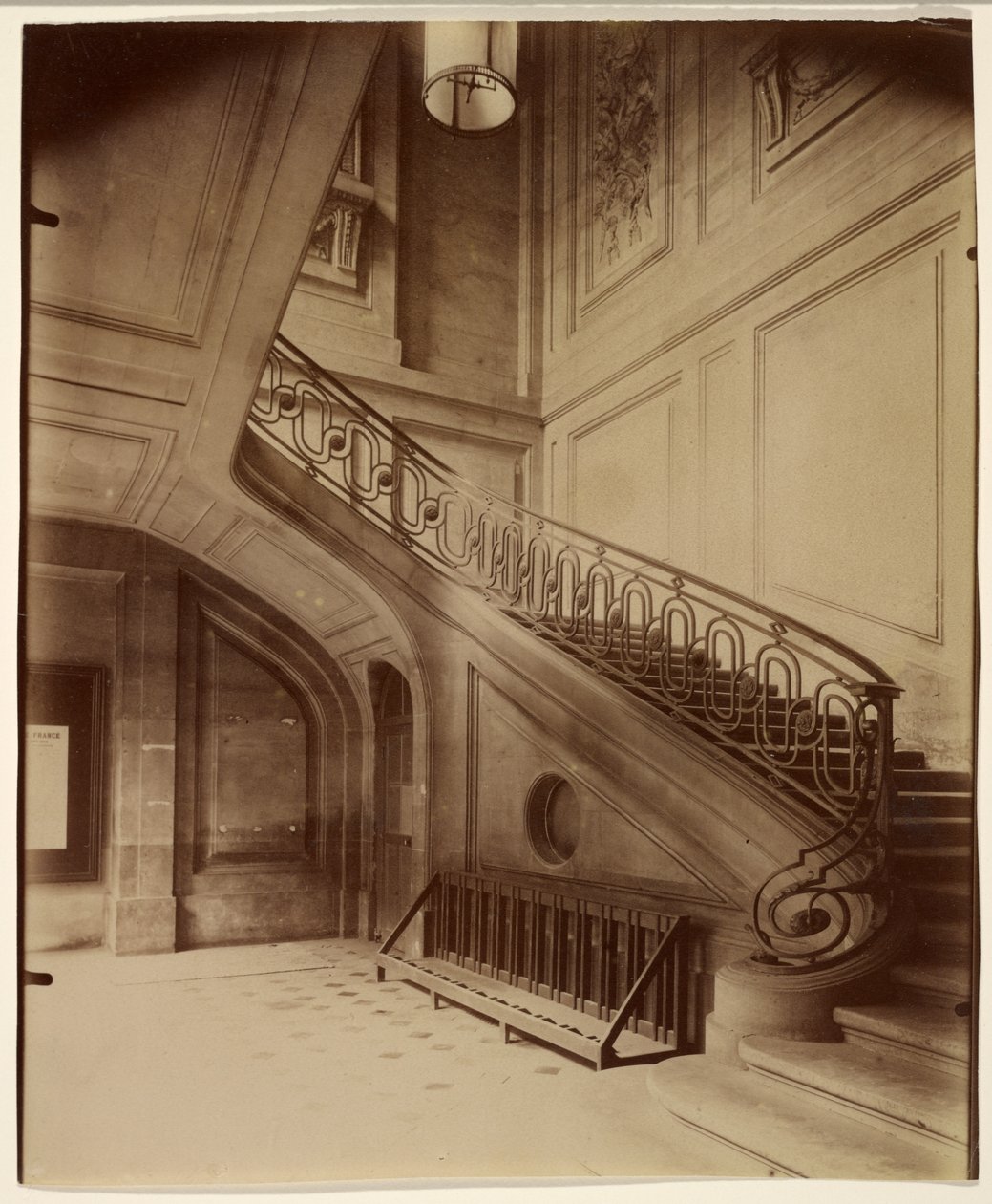 Hôtel de Fleury, Rue des Saints-Pères 28. alkotó: Eugène Atget