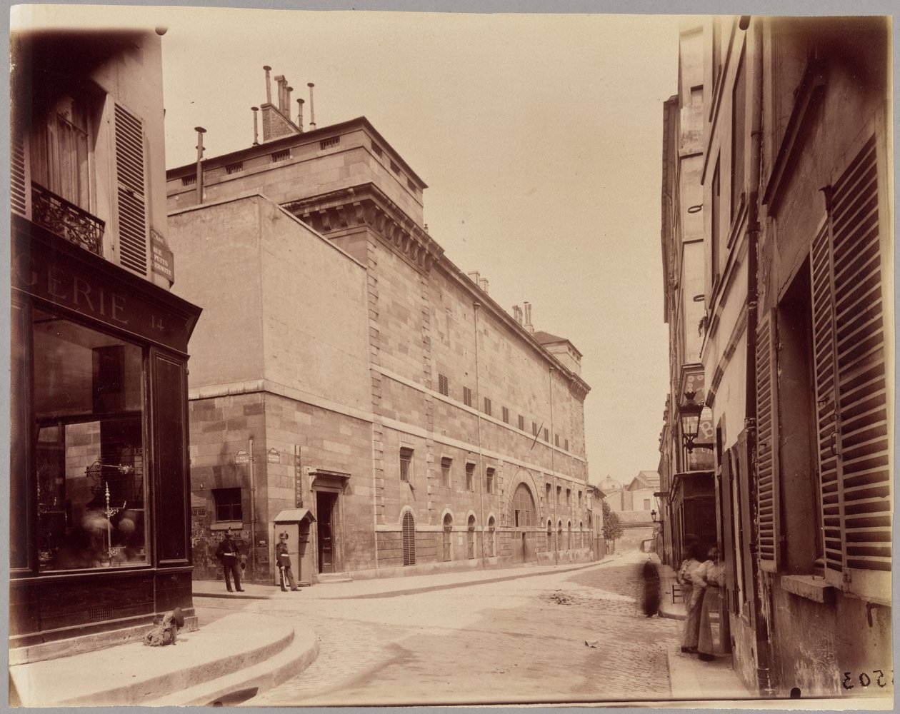 A Sainte-Pélagie börtön, rue du Puits-de-l