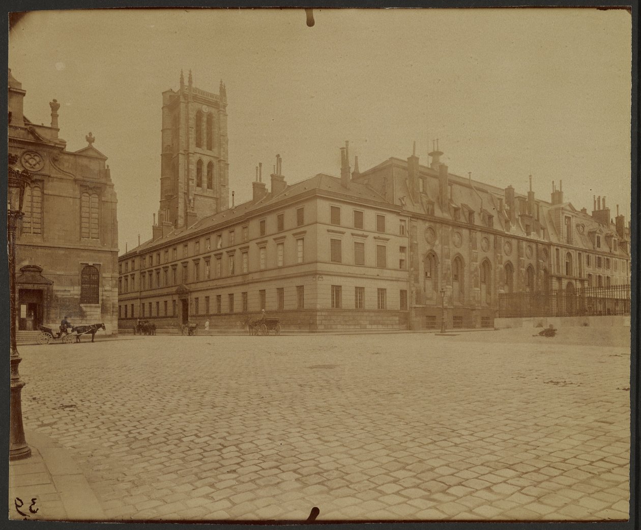 Lycée Henri IV, Rue Clovis 23. alkotó: Eugène Atget