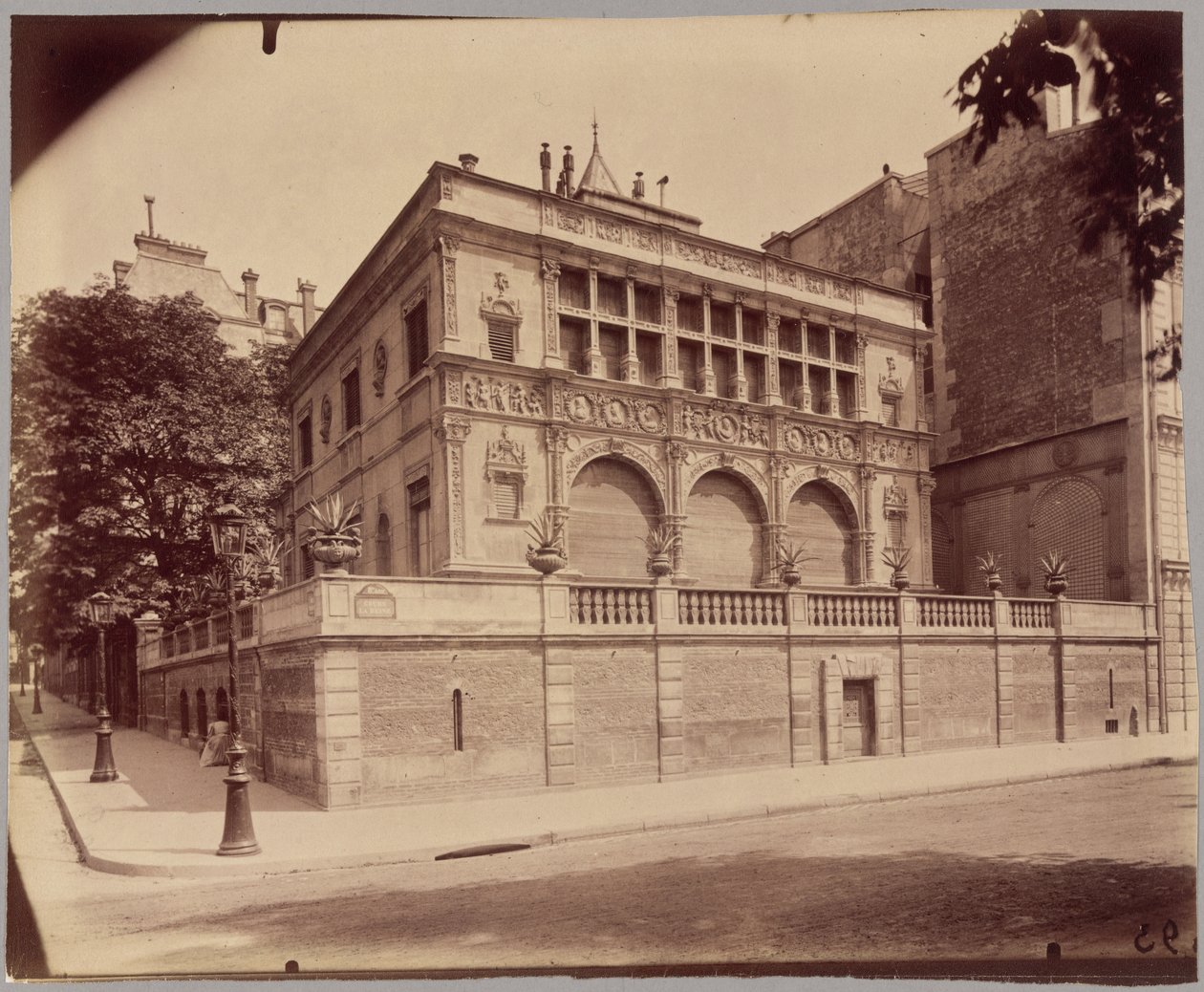 Maison François, Cours-la-Reine alkotó: Eugène Atget