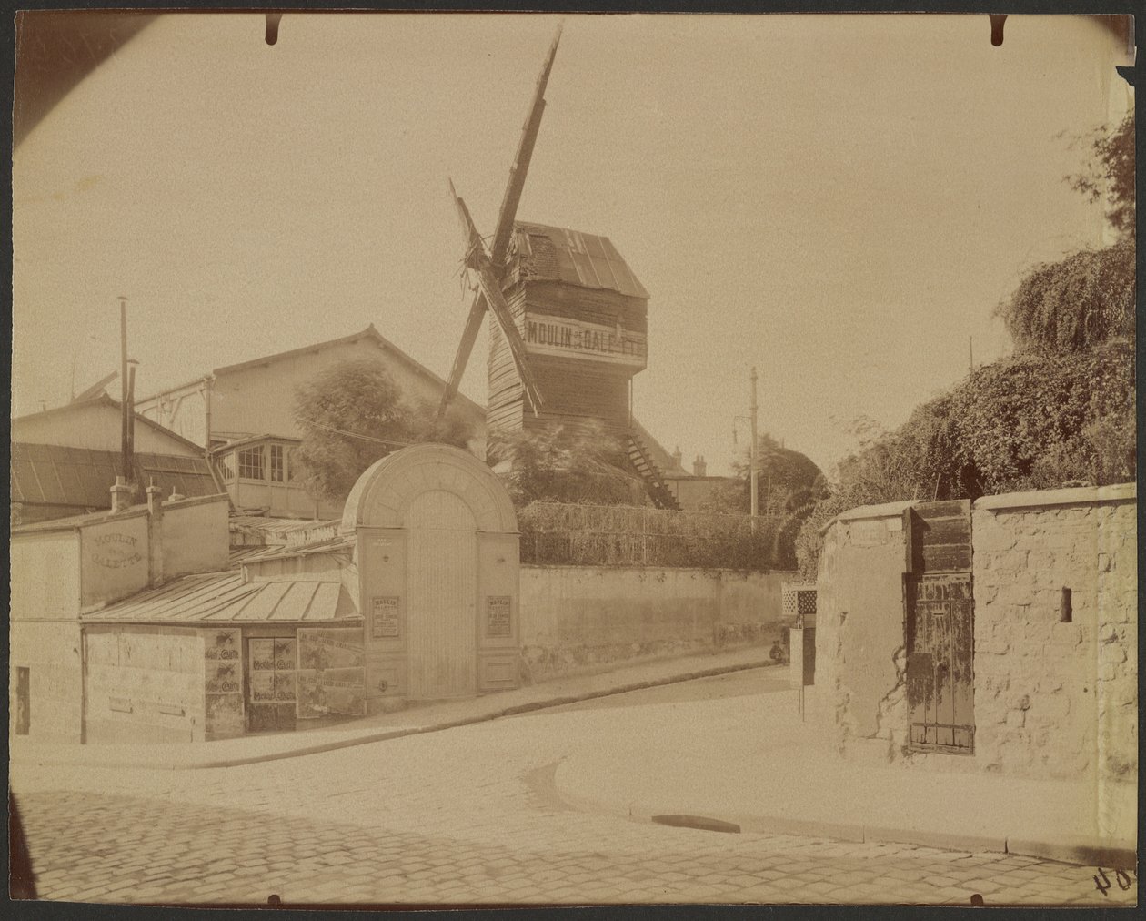 Moulin de la Galette alkotó: Eugène Atget