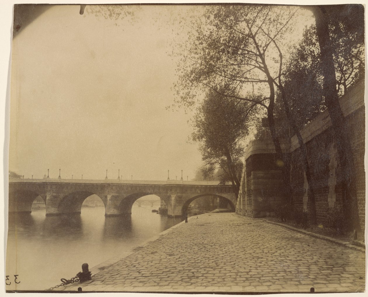 La Mégisserie kikötője alkotó: Eugène Atget