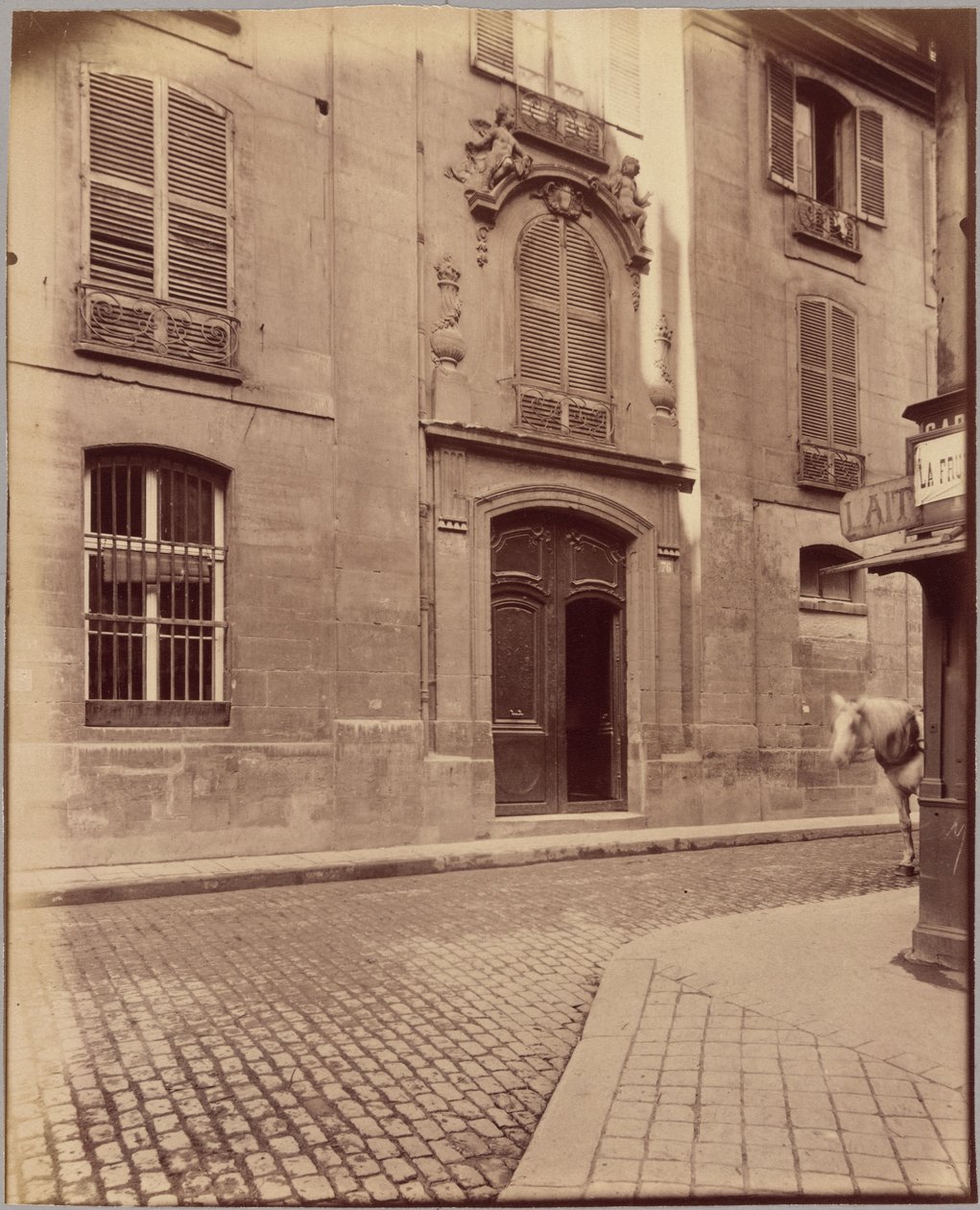 Saint-Merri plébánia, rue de la Verrerie alkotó: Eugène Atget