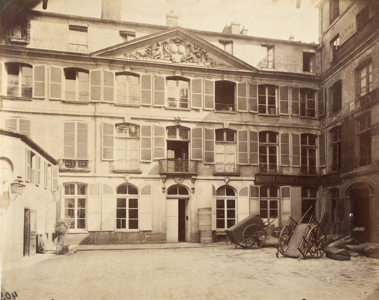 Rue de Montmorency (4052) alkotó: Eugène Atget