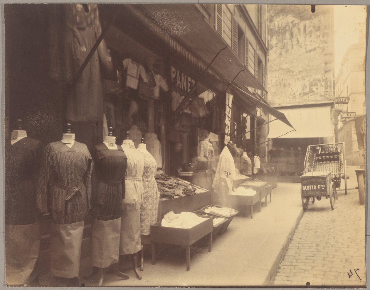 Rue Mouffetard alkotó: Eugène Atget