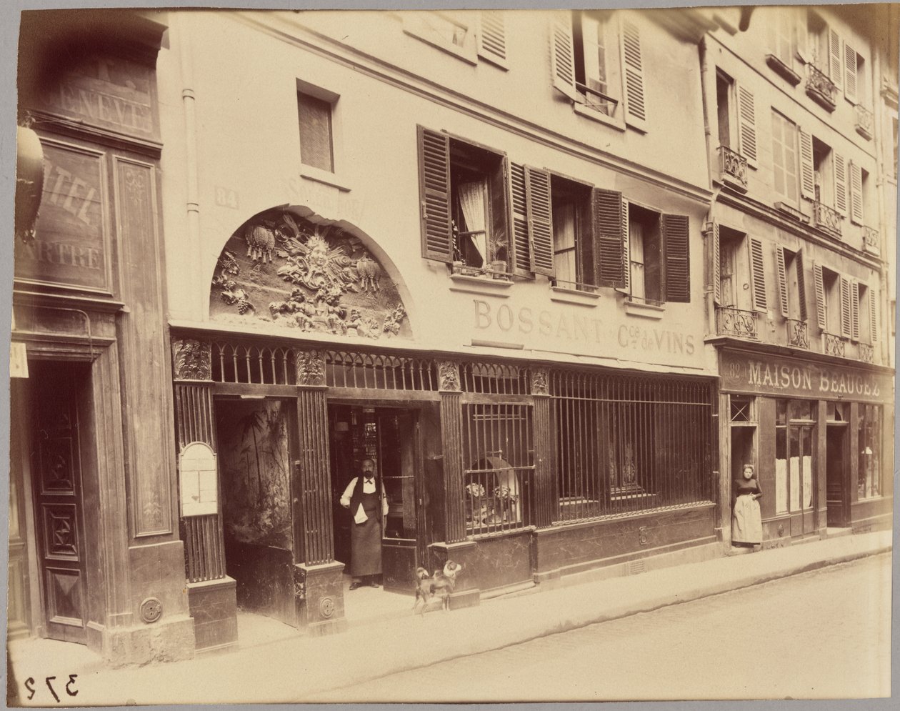 Rue Saint-Sauveur alkotó: Eugène Atget