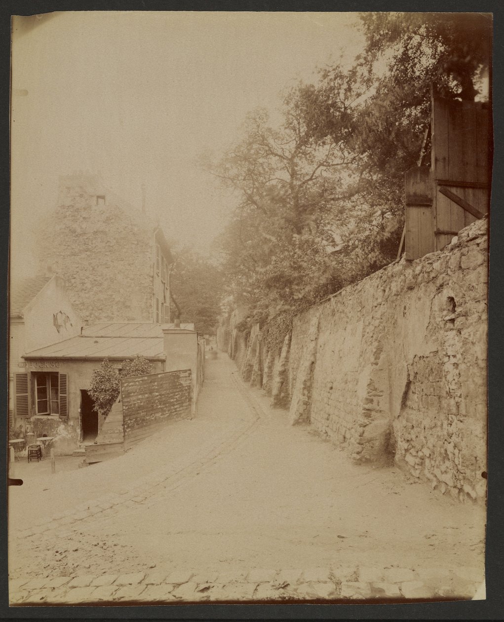 Rue Saint-Vincent, Montmartre alkotó: Eugène Atget