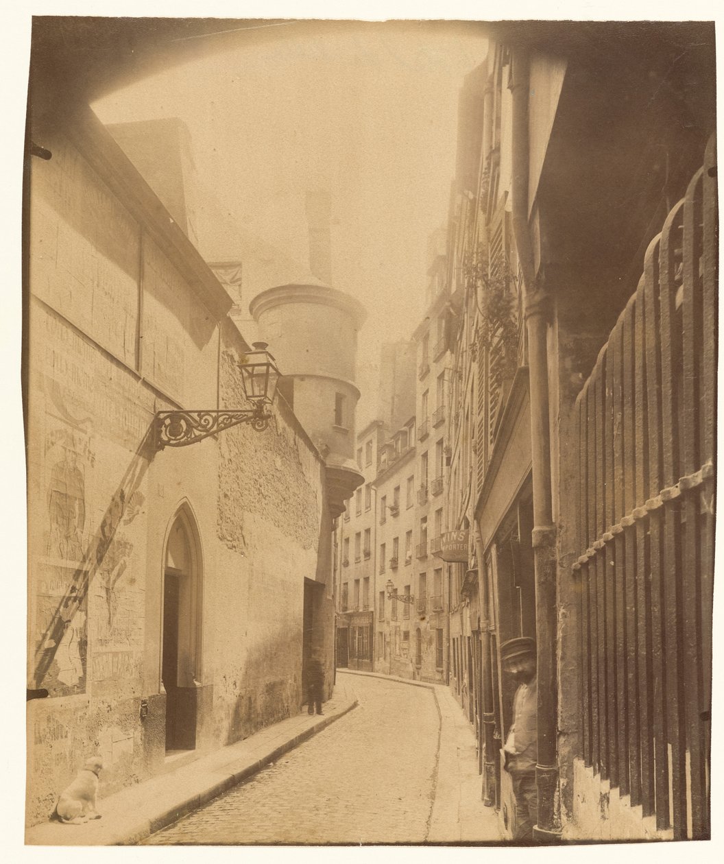 A Hôtel de Ville utcája alkotó: Eugène Atget