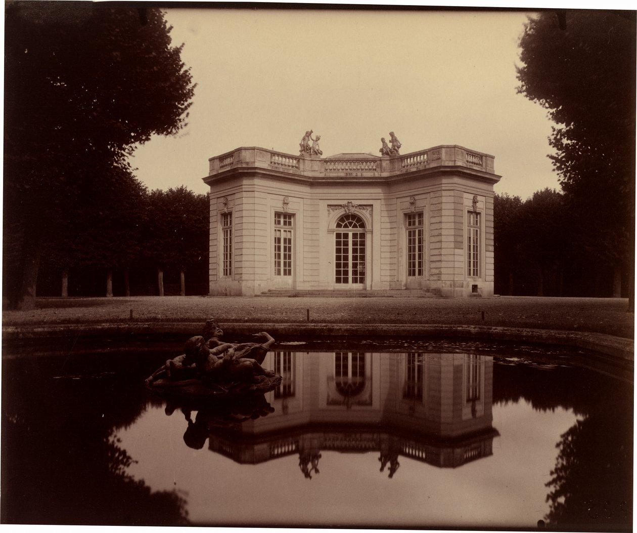 Trianon, francia pavilon,1923-1924 (fotó) alkotó: Eugène Atget