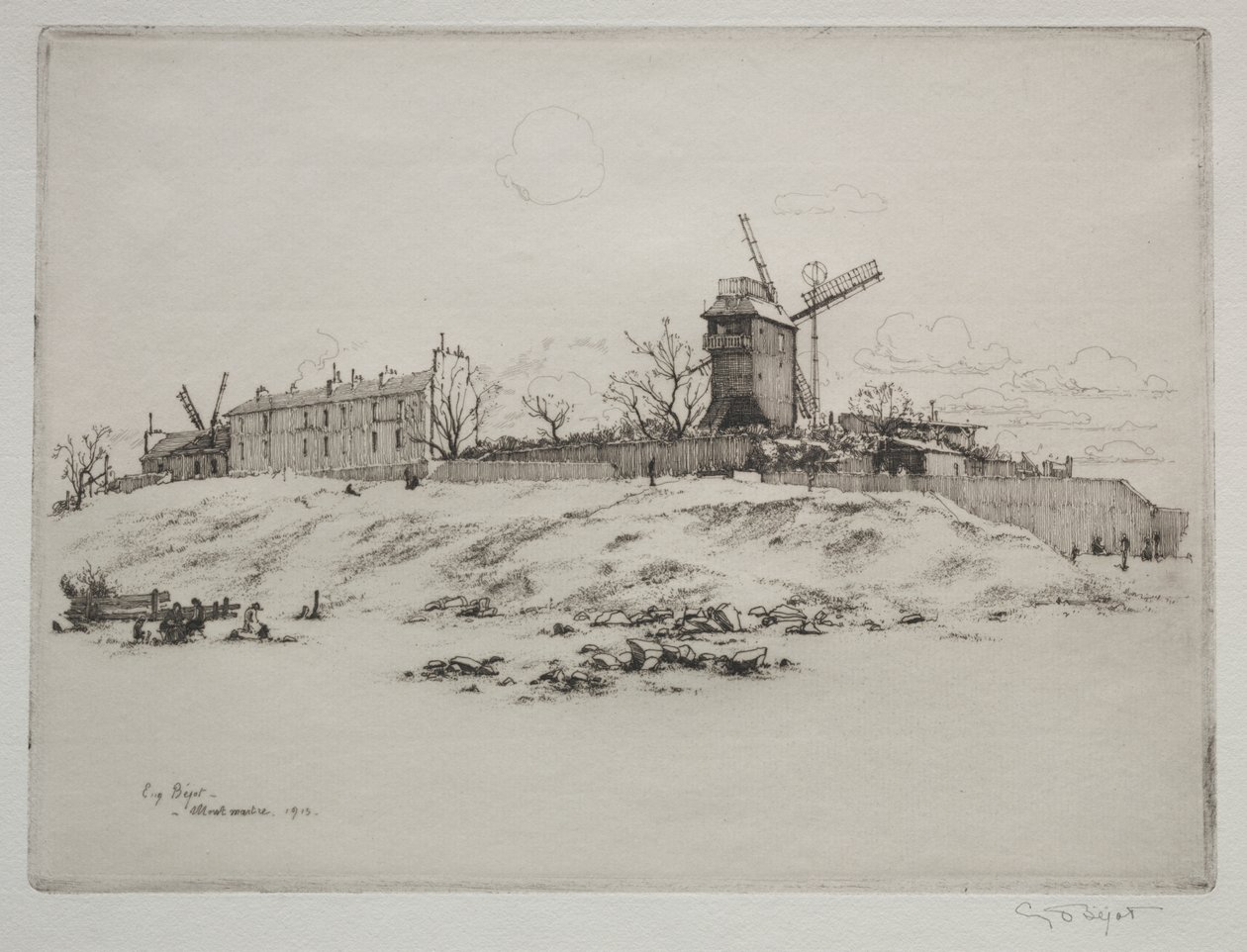 Moulin de la Galette, Montmartre alkotó: Eugene Bejot