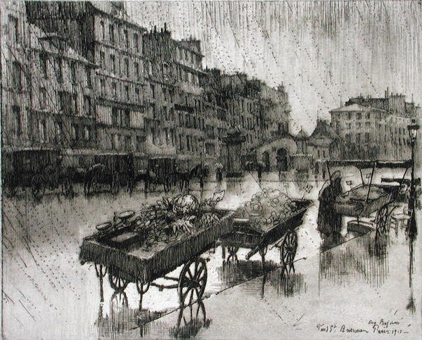 St. Antoine, a „Du Ier au XXeme: Les Arrondissements de Paris...” című művéből, 1903-ban (rézkarc) alkotó: Eugene Bejot