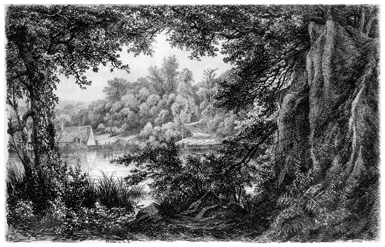 La Chaumiere, 1825-1885, 1924 alkotó: Eugene Bléry