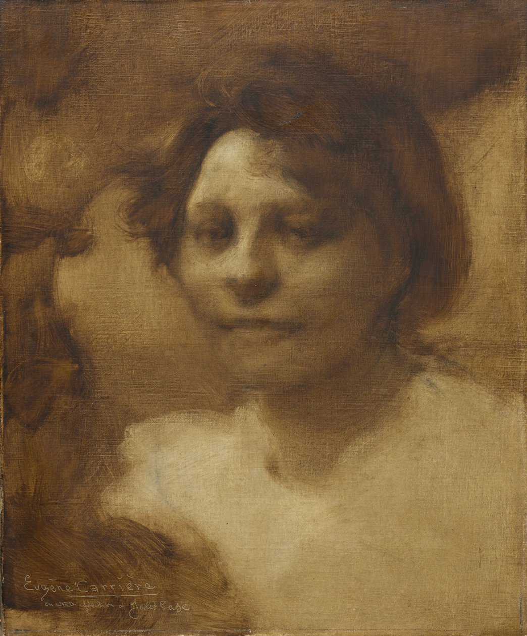 Madame Case, 1900 szeptembere után, valószínűleg 1901 nyara (olaj, szövet) alkotó: Eugène Carrière