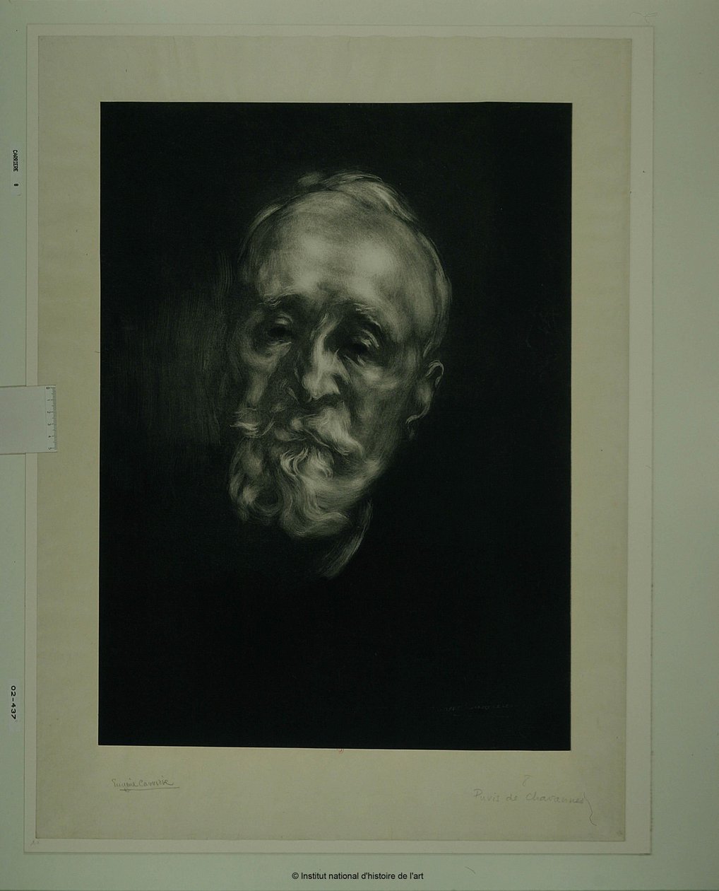 Puvis de Chavannes alkotó: Eugène Carrière
