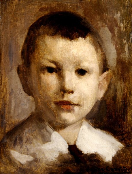 Tanulmány Marcel Lacarriere portréjához (olaj, vászon) alkotó: Eugène Carrière