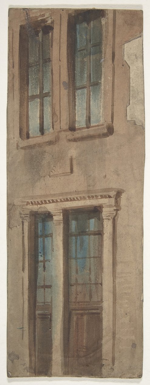 Színpadi díszlet az Opérában, Párizs, 1830-90. alkotó: Eugene Ciceri