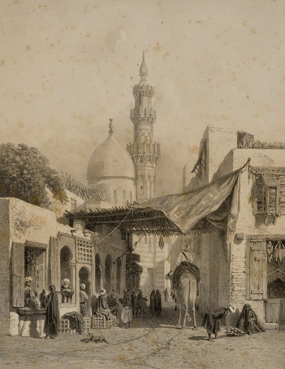Aboulala mecset Boulaqban alkotó: Eugene Ciceri