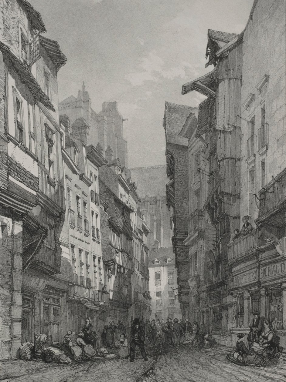Festői és romantikus utazások az ókori Franciaországban. Bretagne.... alkotó: Eugene Ciceri