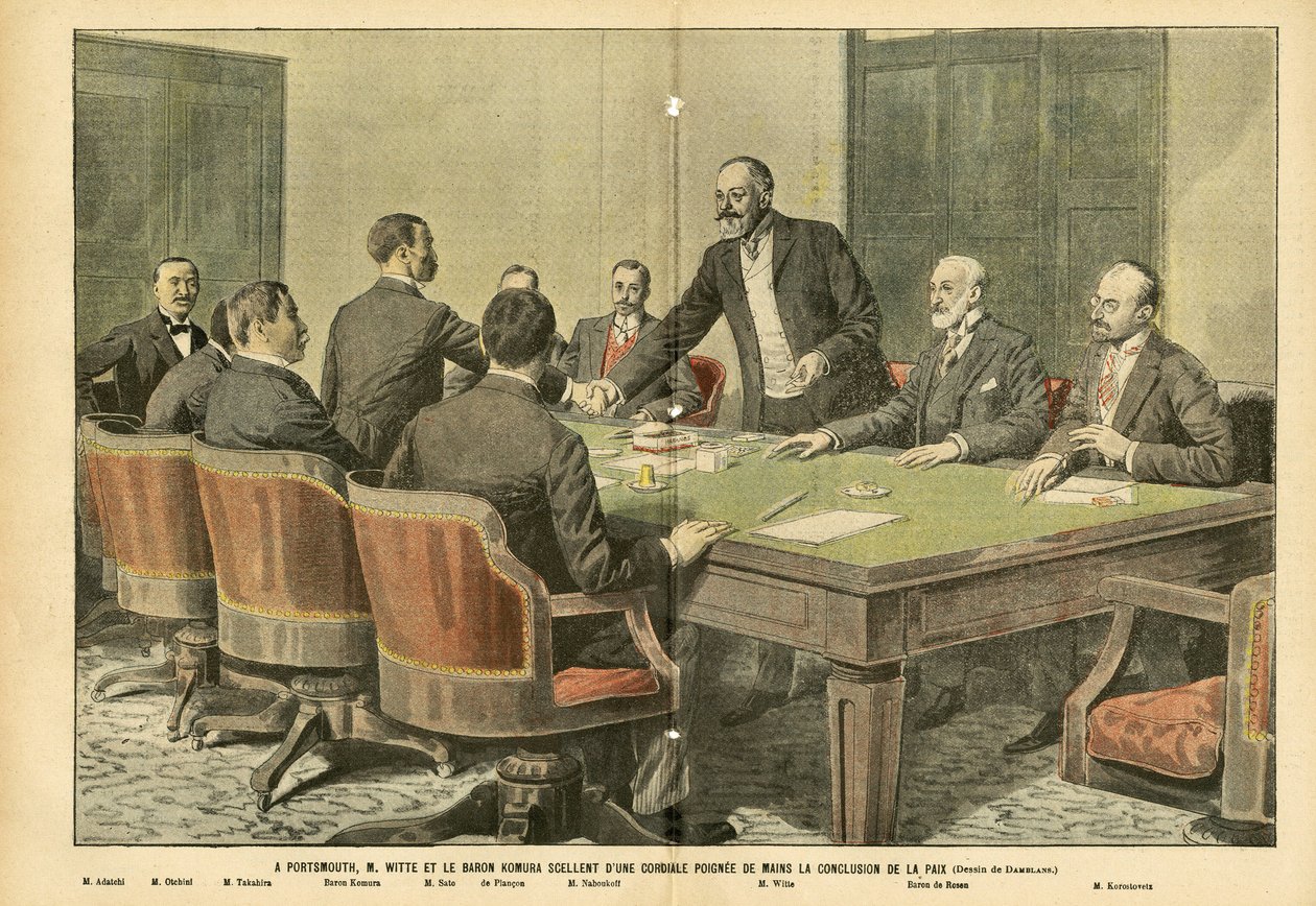 Eugene Damblans (1865-1945) illusztrációja a Le Pelerinben alkotó: Eugene Damblans