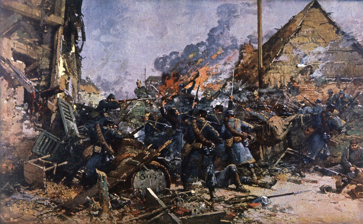 Harcok Arrasban alkotó: Eugene Galien Laloue