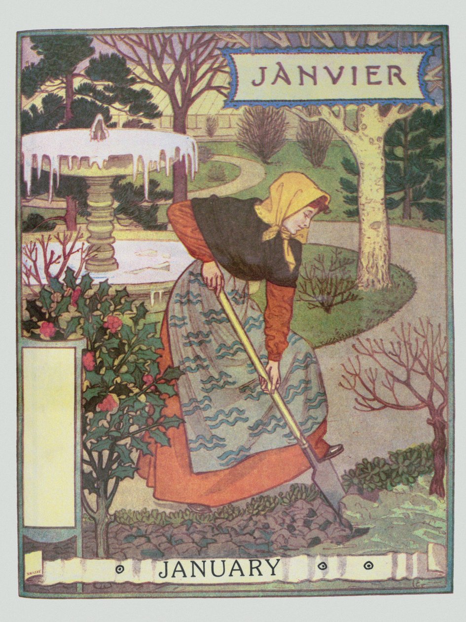 január alkotó: Eugene Grasset