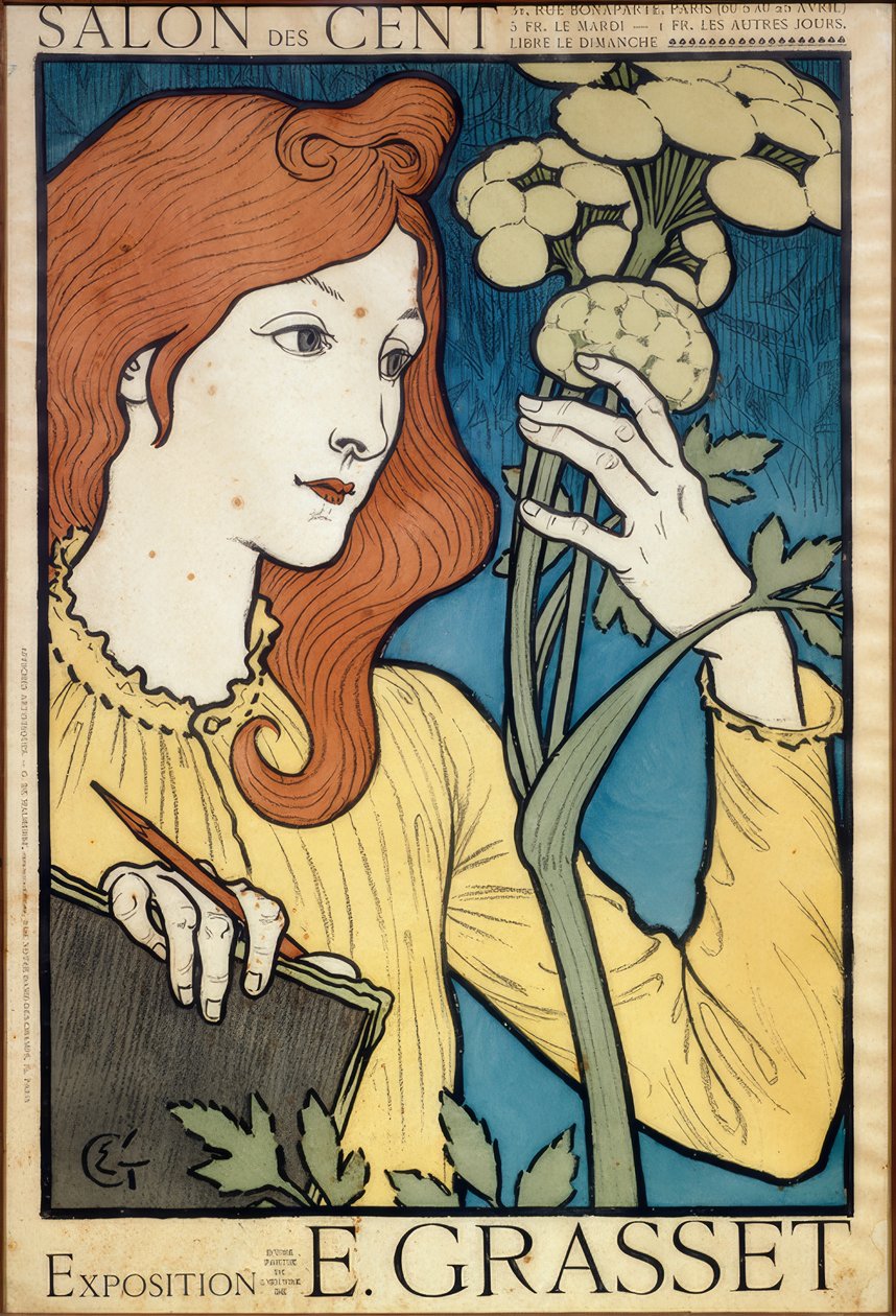 Salon des Cent, E. Grasset kiállítása alkotó: Eugene Grasset