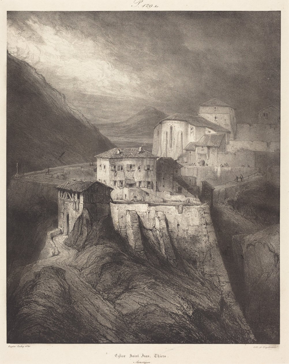Szent János-templom, Thiers alkotó: Eugene Isabey