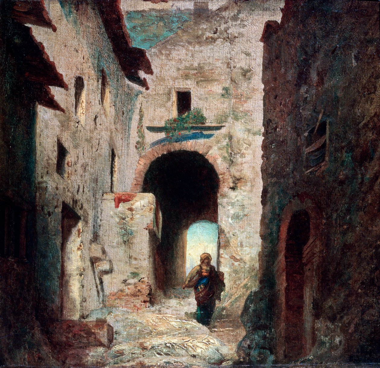A mór kapu, 1835. alkotó: Eugene Isabey