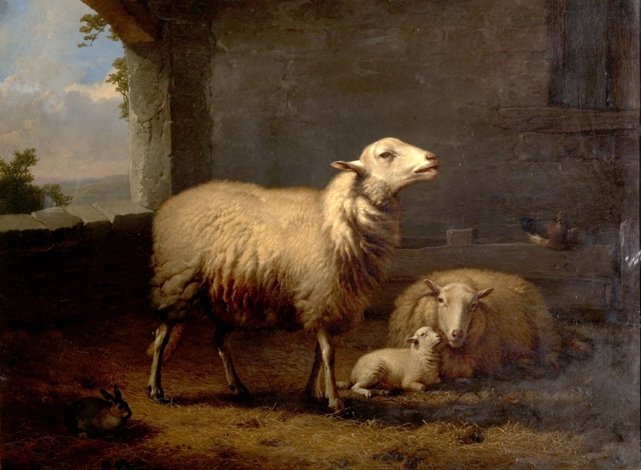 Juh, 1876 alkotó: Eugene Joseph Verboeckhoven