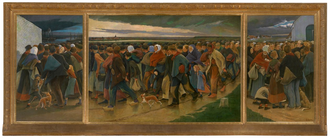 Emigránsok alkotó: Eugene Laermans