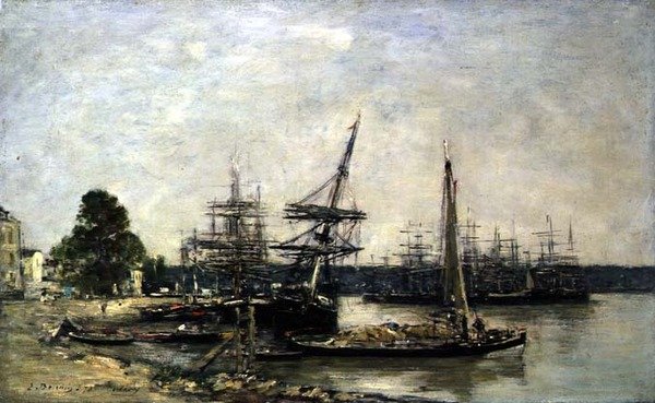 Bordeaux alkotó: Eugene Louis Boudin