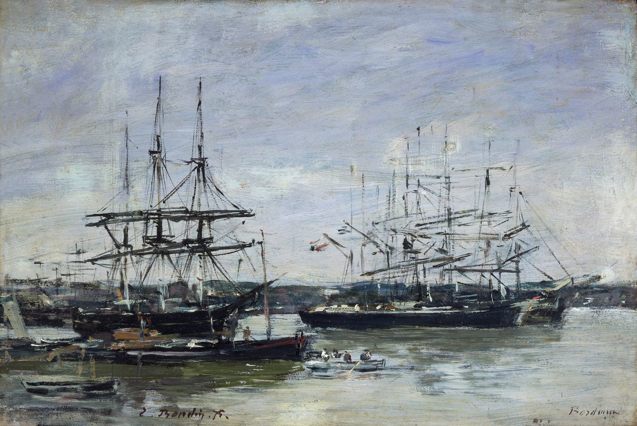 „Bordeaux”, 1875 alkotó: Eugene Louis Boudin