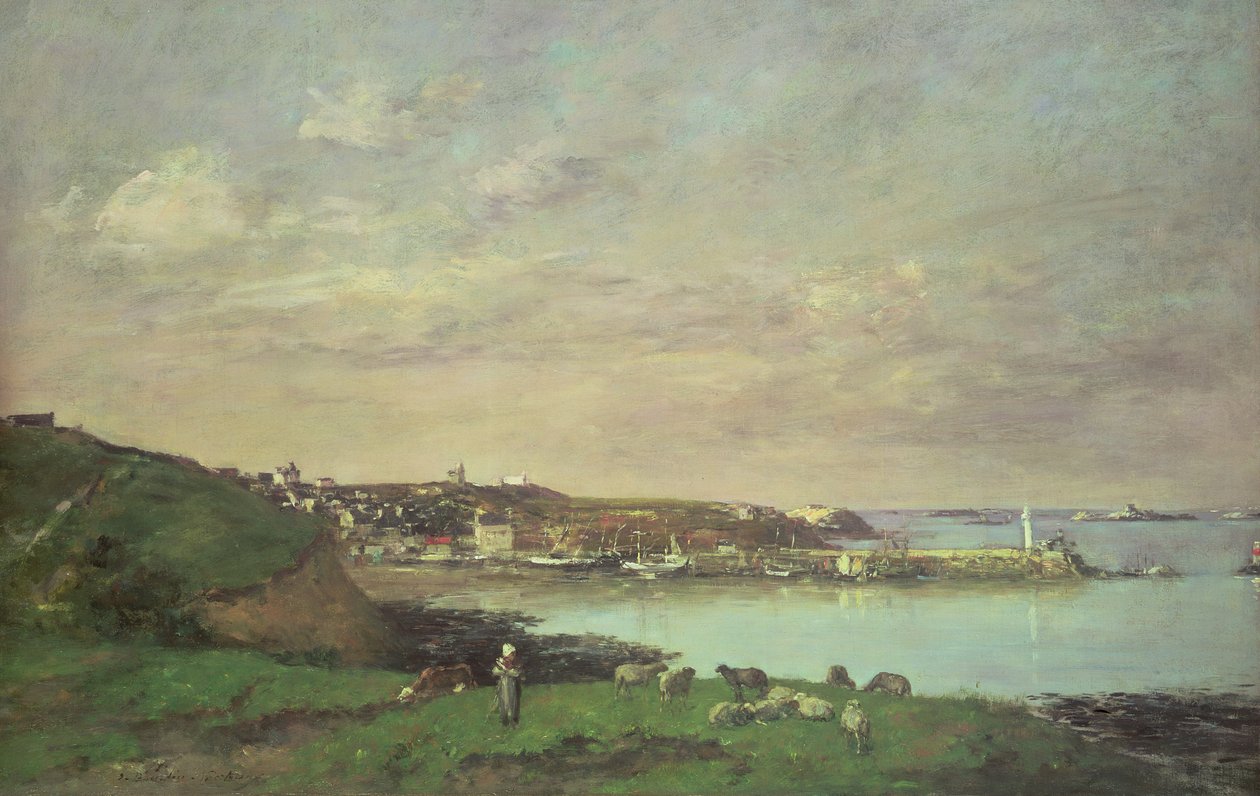 Tájkép alkotó: Eugene Louis Boudin