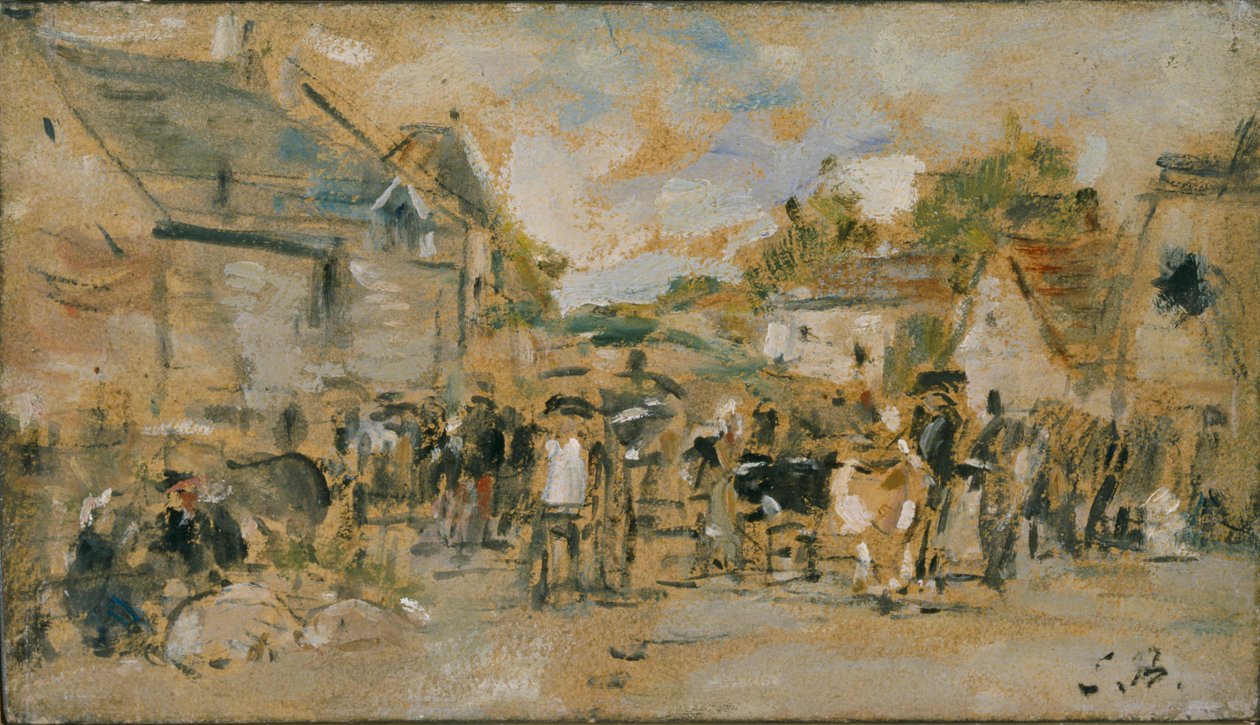 „Falupiac”, 1844-1898 alkotó: Eugene Louis Boudin