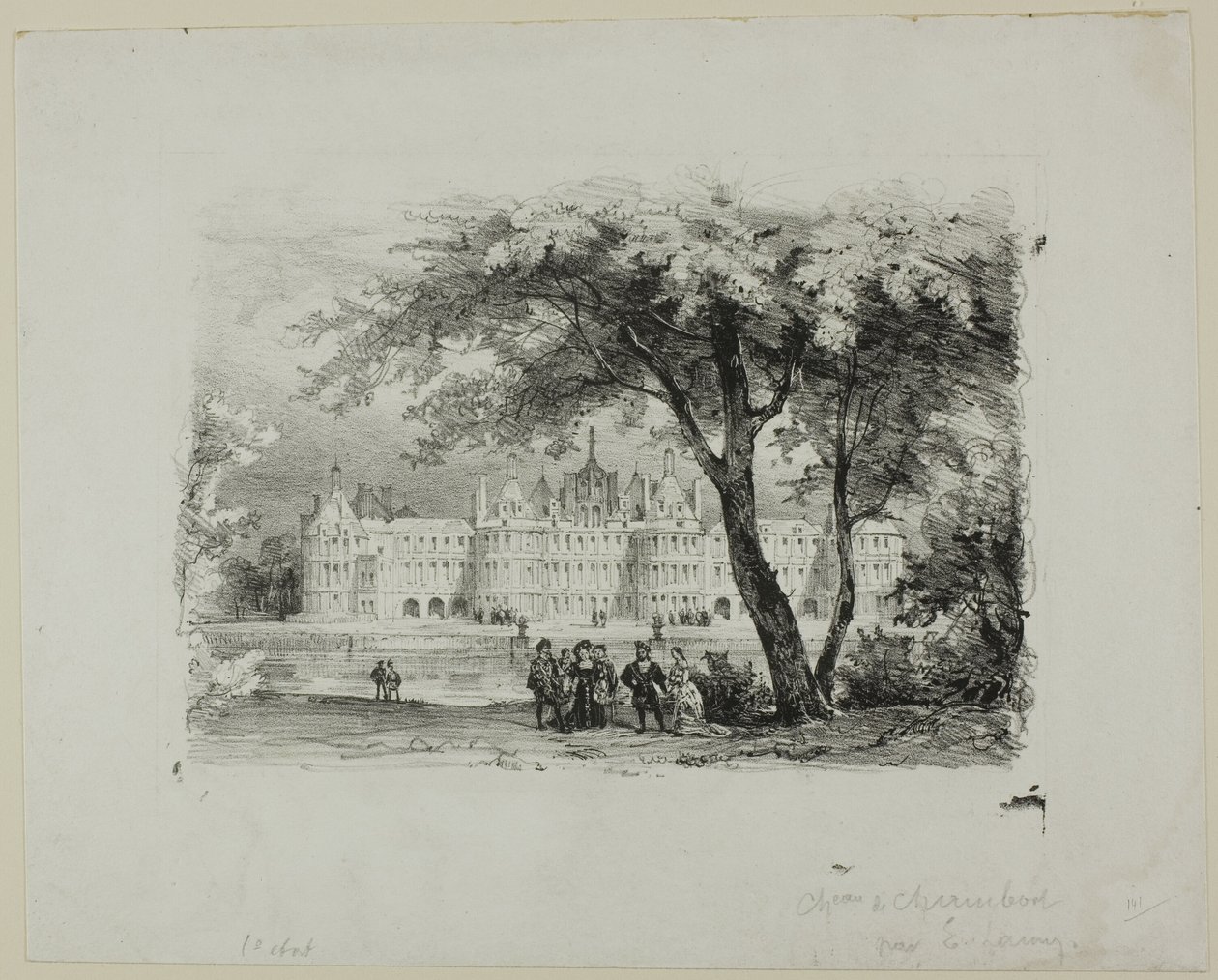Chambord kastély alkotó: Eugene Louis Lami