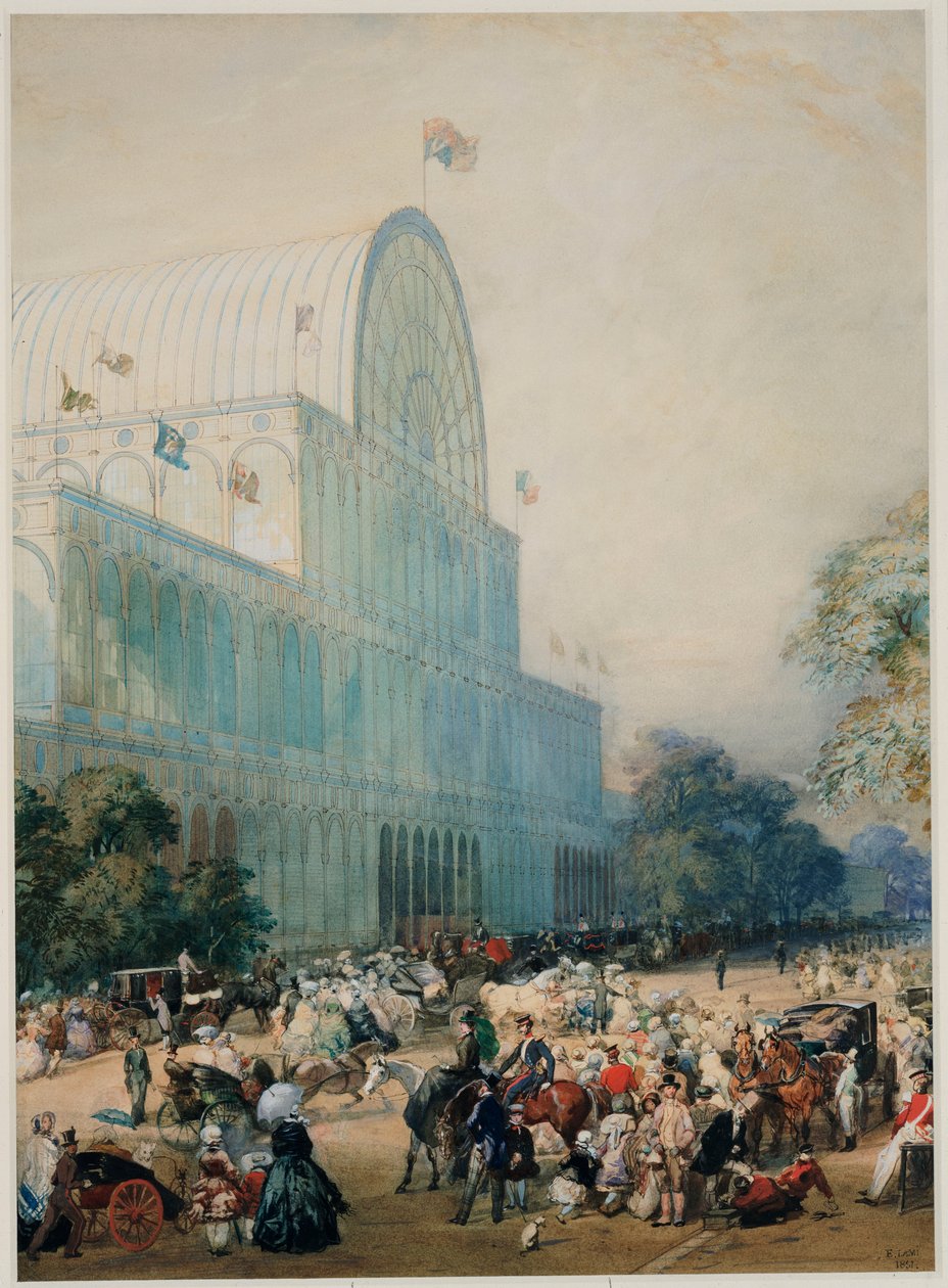 A Kristálypalota felavatása, 1851 alkotó: Eugene Louis Lami