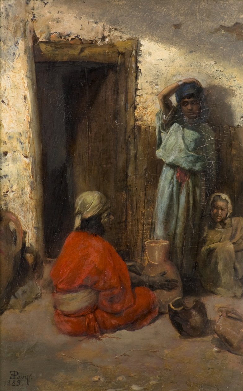Egy arab utca alkotó: Eugene Pavy