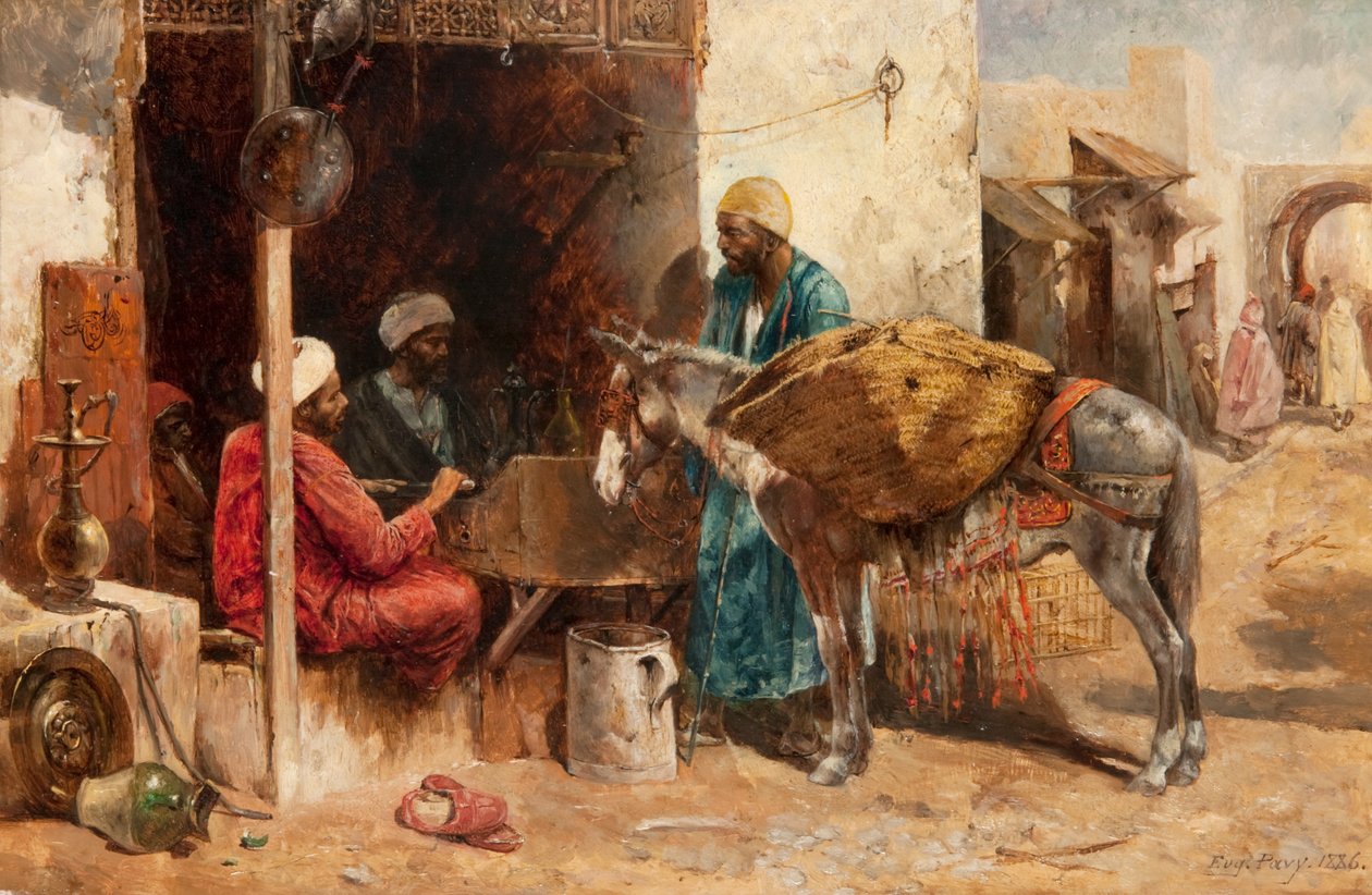 Egy keleti bazár alkotó: Eugene Pavy