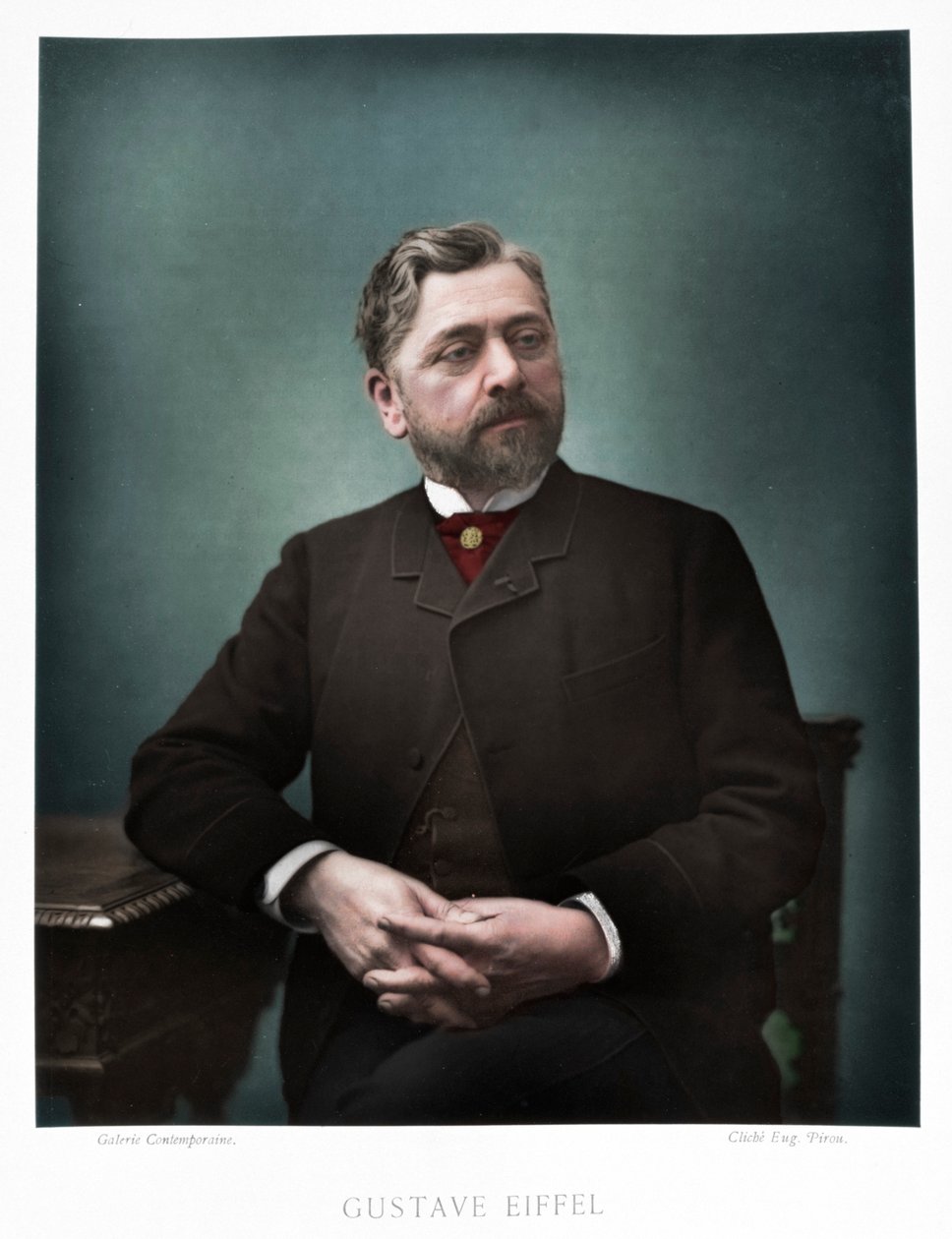 Gustave Eiffel francia mérnök, 1880 alkotó: Eugene Pirou