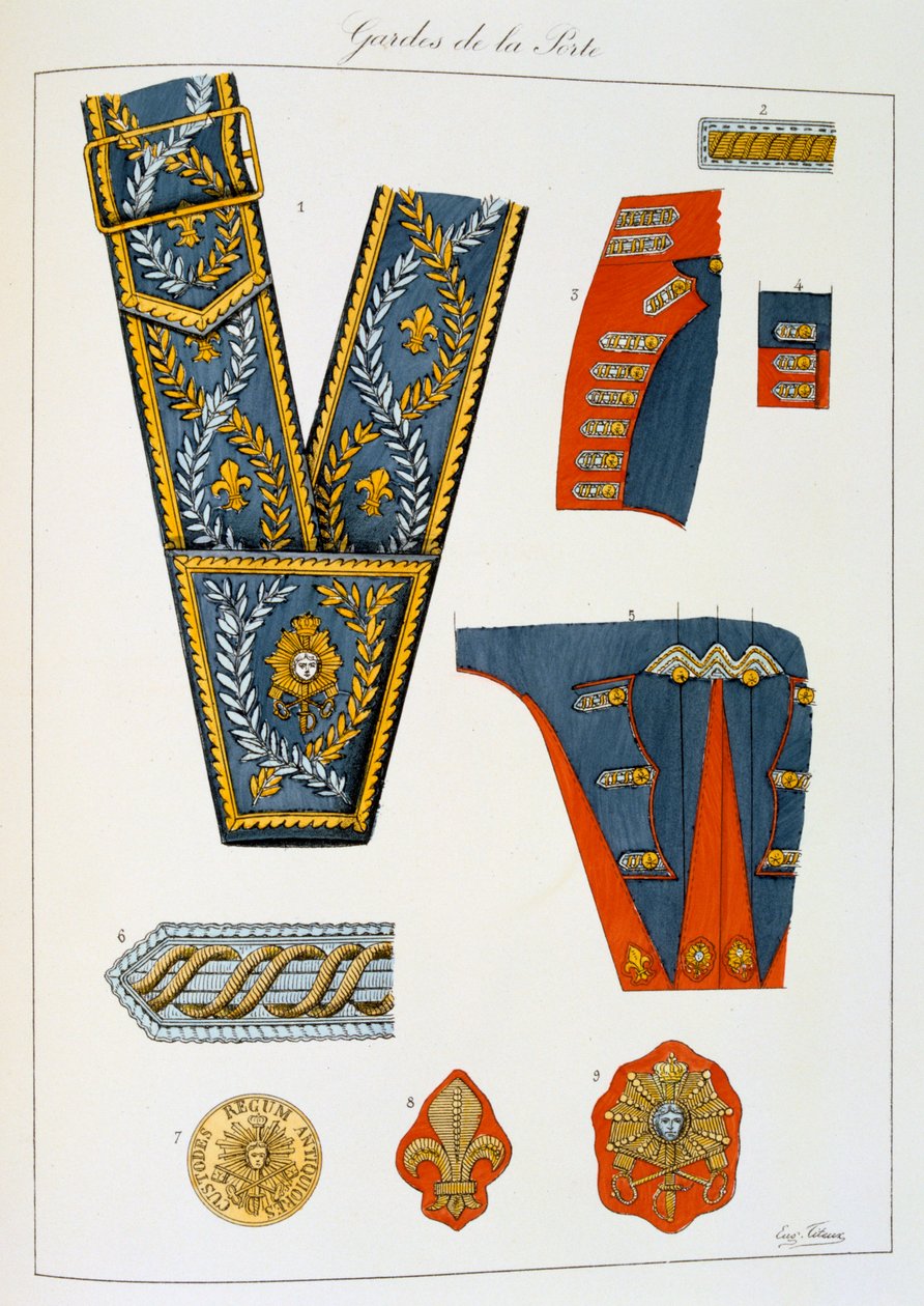 Kapuőrök, Insignia alkotó: Eugene Titeux