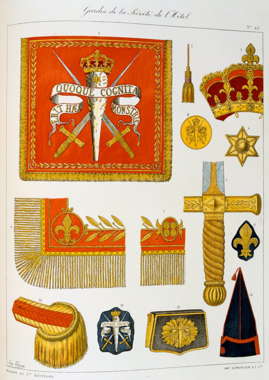 Hotel Provost Guards, Insignia alkotó: Eugene Titeux