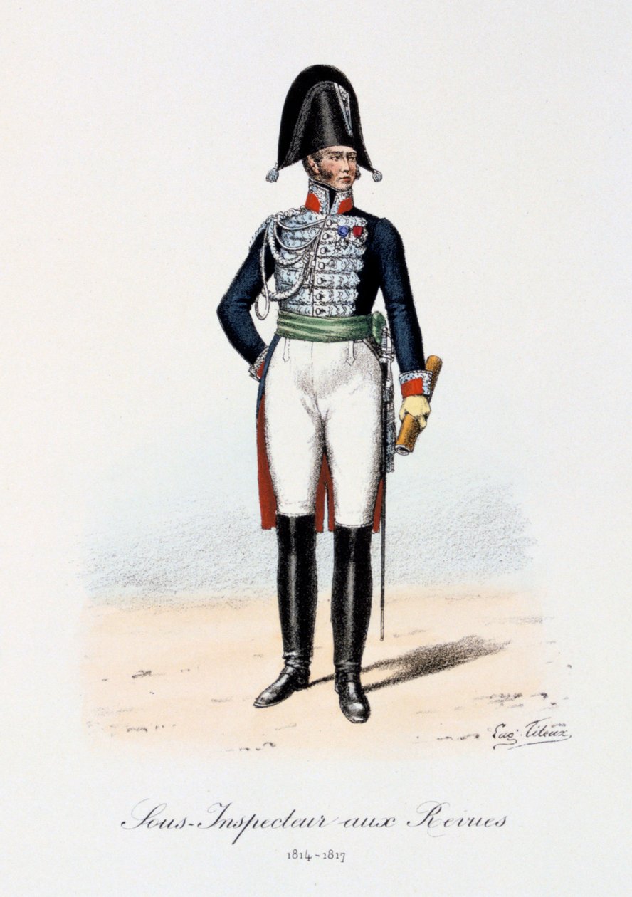 Szemlei Alfelügyelő, 1814-17 alkotó: Eugene Titeux