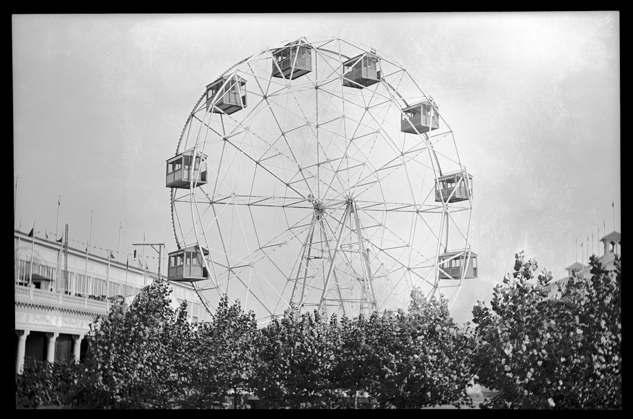 Óriáskerék, Coney Island, 1910 (nitrát negatív) alkotó: Eugene Wemlinger